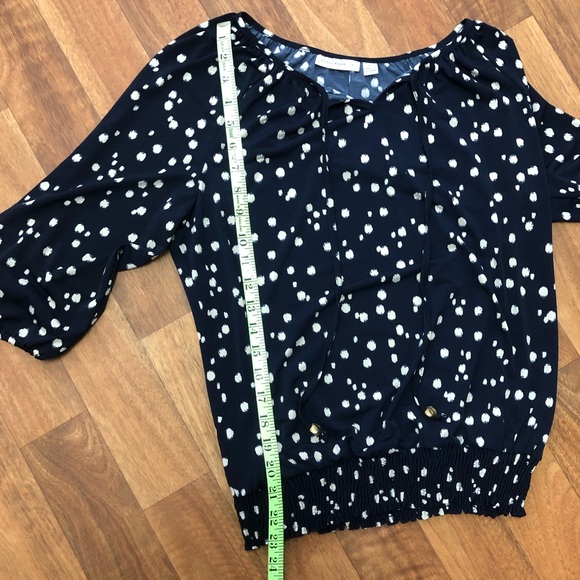 Dark Blue Susan Graver Top - Picture 4 of 7